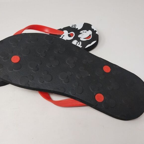 Men's Micky Mouse Flip Flops. - Picture 6 of 11
